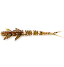 FishUp FLIT 2" 045 - Green Pumpkin/Red & Black, 9шт.