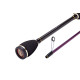 Спиннинг Crazy Fish Ebisu 2 Violet SV 662 UL Light Game New Style, углеволокно, 1.98 м, тест: 0.6-5 г, 84 г