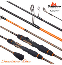 Спиннинг Surf Master Chokai Series Sensitive Light UL, углепластик, штекерный, 1,98 м, тест: 0,8-7 г, 79 г