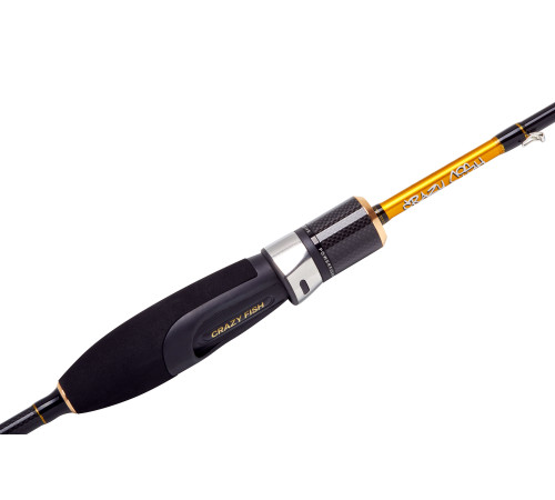 Спиннинг Crazy Fish Ebisu 2 Gold SG602SUL Nano Jig new style, углеволокно, 1.83 м, тест: 0.5-3 г, 80 г