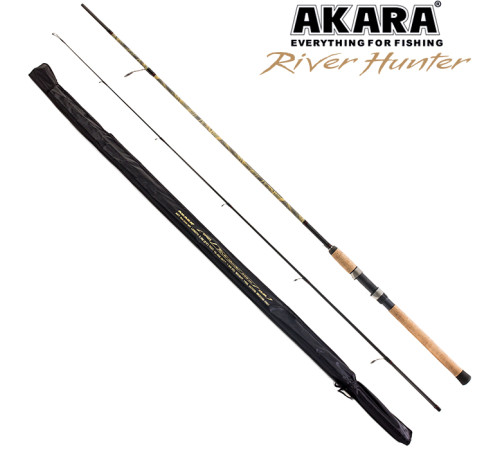 Спиннинг Akara River Hunter M, углеволокно, штекерный, 2,1 м, тест: 7-28 г, 120 г