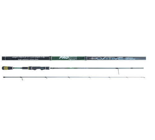 Спиннинг Volazhanka Pro Sport Positive, 2.10 м, углеволокно, тест: 3-15 г, 116 г