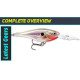 Воблер RAPALA Glass Shad Rap 4, GYP